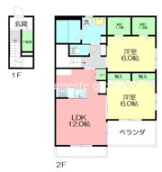Fメゾン南棟の間取り画像