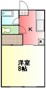 第2ひらいコーポの間取り画像