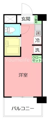 アックス横浜戸塚の間取り画像