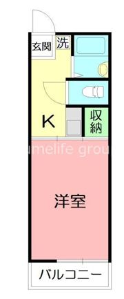ドリームハイツAの間取り画像