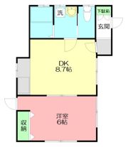 カーサ立場の間取り画像