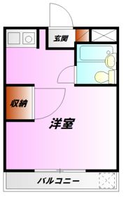 メゾン幸田門の間取り画像
