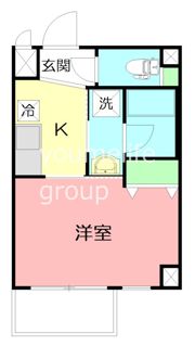 グレースコート平塚の間取り画像
