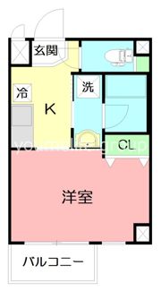 グレースコート平塚の間取り画像