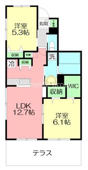 プランドール横浜の間取り画像