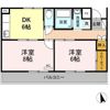 シティーフラット服部の間取り画像