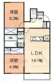 仁平Cの間取り画像