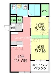 湘南東八幡レジデンスイーストの間取り画像