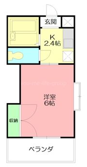 ビラサンロードCの間取り画像