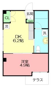 ヴィラ オペラの間取り画像