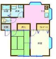 ベルハウスIIの間取り画像