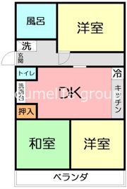 リバーサイドハイムの間取り画像