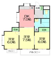 ウッドガーデン東戸塚の間取り画像