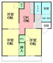 クレールシャルマンの間取り画像