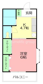 パークサイドの間取り画像