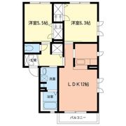 レグルスオザワBの間取り画像