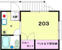 セイワハイツの間取り画像