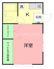 セイワハイツの間取り画像