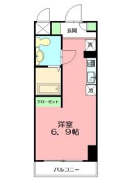 カレッジテラス東海大学前A棟の間取り画像