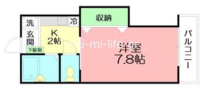クレール・シェソワの間取り画像