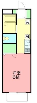 ハイツ湘南の間取り画像