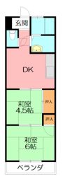 ハウスジュンの間取り画像