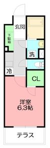 プロシード1045舘の間取り画像