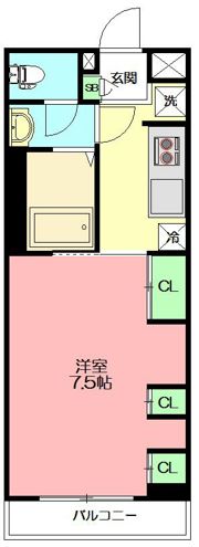 リブリ・FEEL-M湘南VIIの間取り画像
