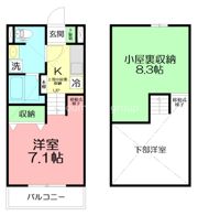 lifeship Aの間取り画像