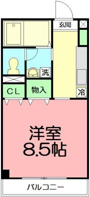 シュクレ大船の間取り画像