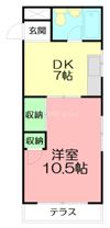 桜ヶ丘ハイムの間取り画像