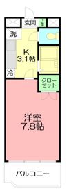 プレーヌデュランの間取り画像