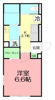 チェリーハイムVの間取り画像