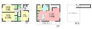 栢山貸家（LILIUM）の間取り画像