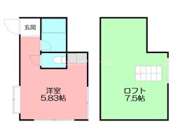 セゾン茅ヶ崎の間取り画像