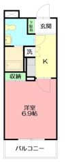 エスポワール楓の間取り画像