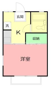 ジュネス宮坂の間取り画像