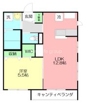 茅ヶ崎ベースの間取り画像