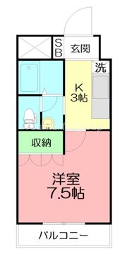 コンフォース・Sの間取り画像