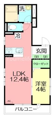 D-room杉の間取り画像