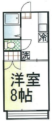 クレスト東海の間取り画像