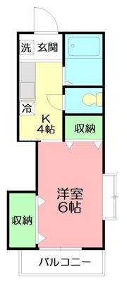 リヨン湘南の間取り画像