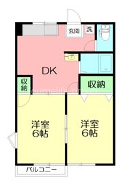 ハイネスポートの間取り画像