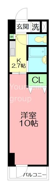 ウェルネス栄町の間取り画像