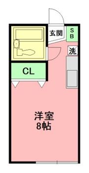 クインズタウンの間取り画像