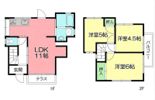 myair下荻野戸建の間取り画像