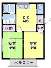 ベルシャンパレスの間取り画像