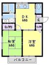 ベルシャンパレスの間取り画像