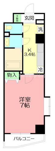 パーシモン湘南の間取り画像