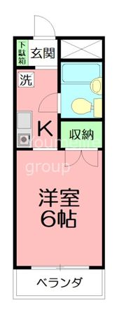 秦野パークアベニュー B棟の間取り画像